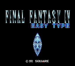 Final Fantasy IV - Easy Type